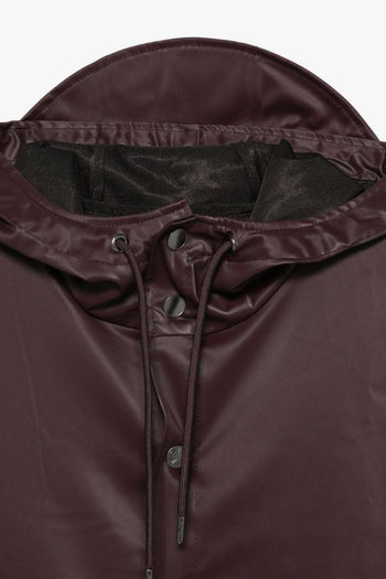 Giubbotto Viola Unisex Cappuccio - 3