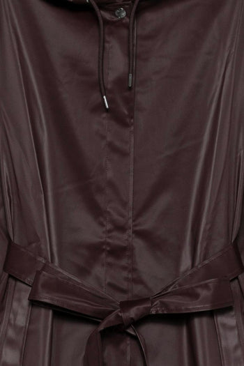 Giubbotto Viola Donna con Cintura - 2