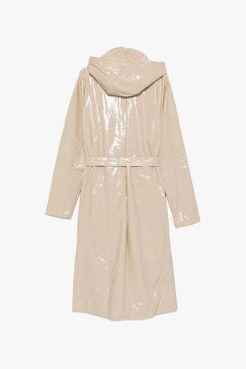 Giacca A-Line Longer Donna Beige - 3