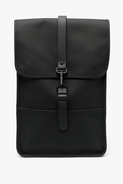 Zaino Nero Unisex con Moschettone