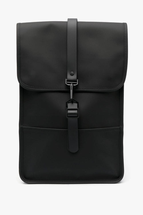 Zaino Nero Unisex con Moschettone