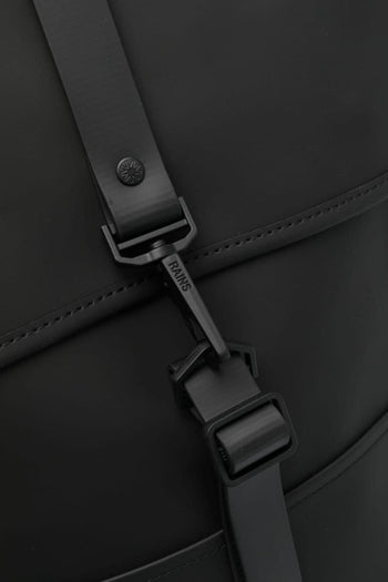 Zaino Nero Unisex con Moschettone - 3