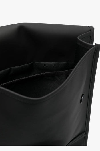 Zaino Nero Unisex con Moschettone - 4