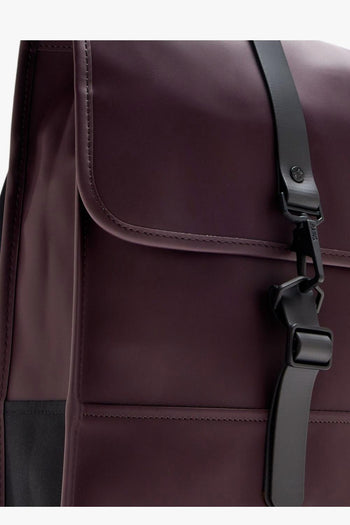 Zaino Viola Unisex Mini con Battente - 3