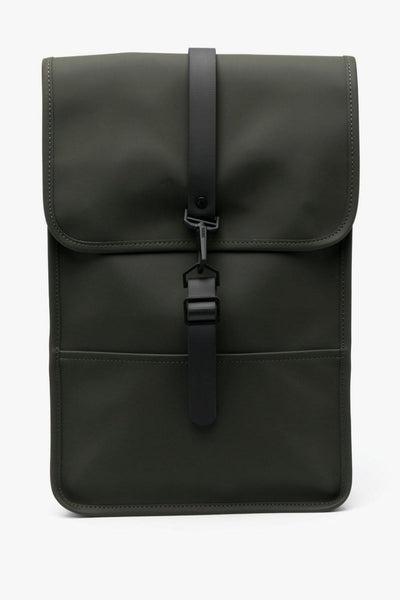 Zaino Verde Unisex Rettangolare