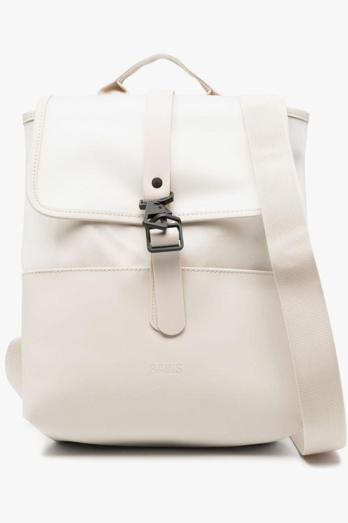 Split Bucket Zaino Uomo Bianco