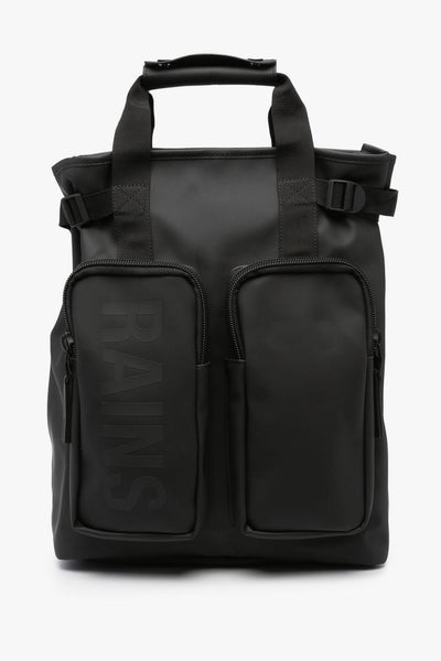 Borsa Nero Unisex Logo Stampato