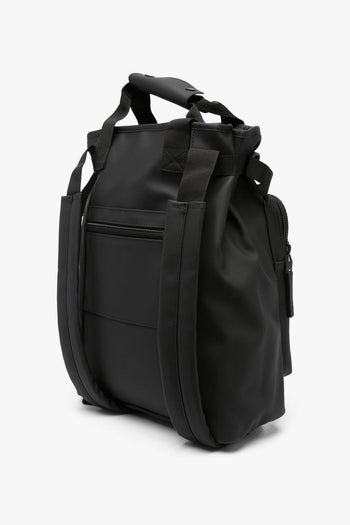 Borsa Nero Unisex Logo Stampato - 3