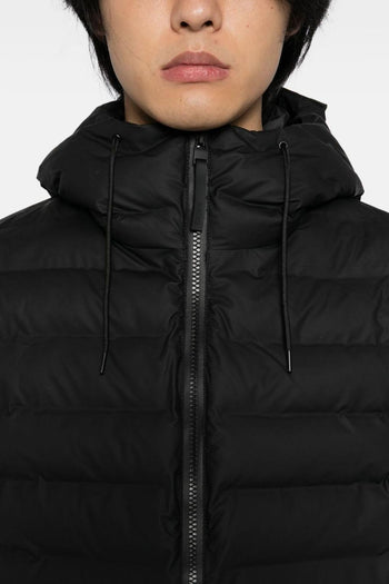 Giubbino Nero Unisex con Cappuccio - 4