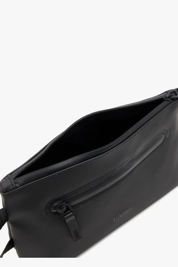 Pochette 2 Zip Cosmetic Bag Large Uomo Nero - 4