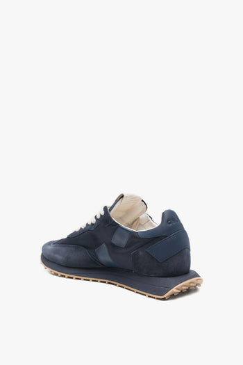 Scarpa Scamosciata Uomo Blu - 2