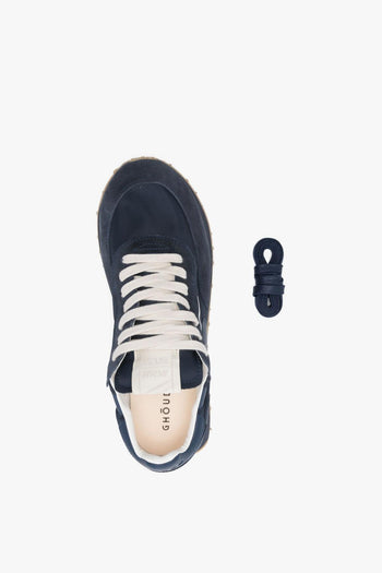 Scarpa Scamosciata Uomo Blu - 3