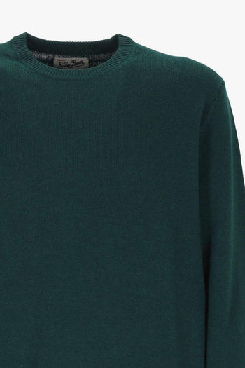 Saint Barth Maglia Verde Uomo Regent - 3