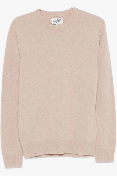 Saint Barth Maglia Beige Uomo Regent