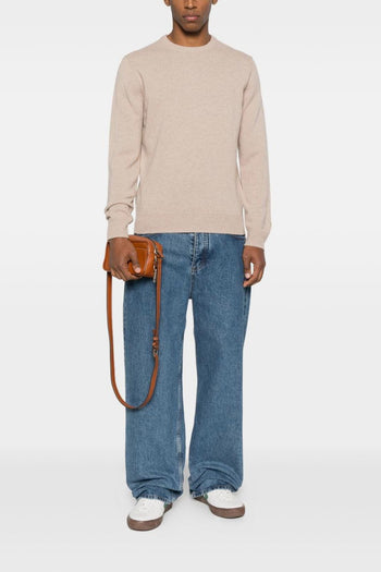 Saint Barth Maglia Beige Uomo Regent - 4