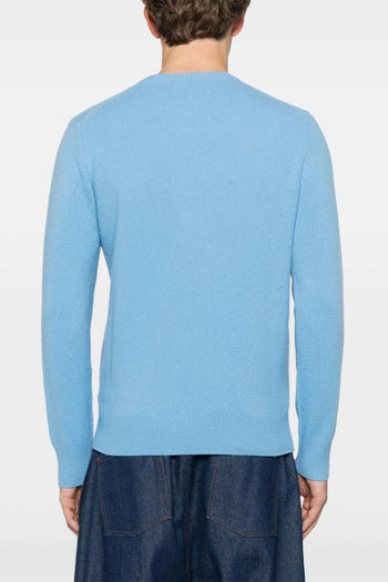 Saint Barth Maglia Blu Uomo Ricamo Logo - 4