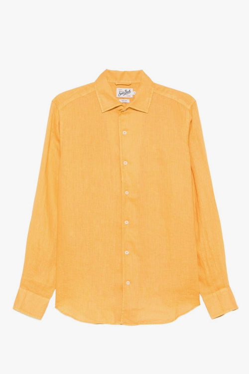 Saint Barth Camicia Giallo Uomo