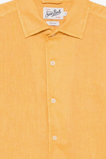 Saint Barth Camicia Giallo Uomo - 3