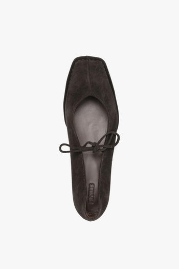 Donna Scarpa Marrone Ballerina - 2