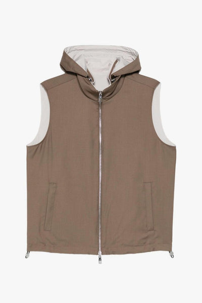 Gilet Marrone Uomo