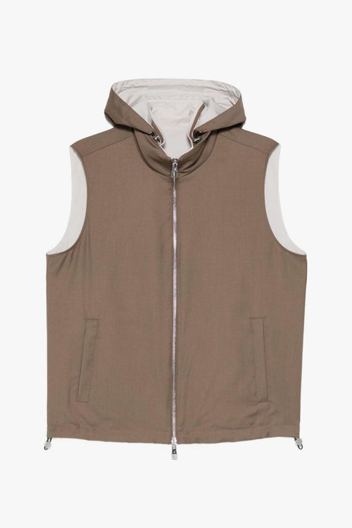 Gilet Marrone Uomo