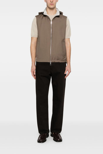 Gilet Marrone Uomo - 2