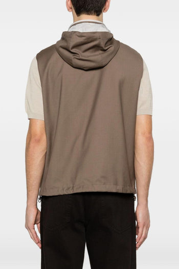 Gilet Marrone Uomo - 4