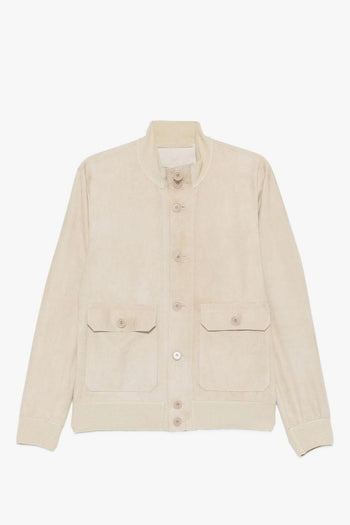 Giubbotto Beige Uomo Montone - 5
