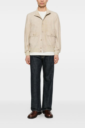 Giubbotto Beige Uomo Montone - 2