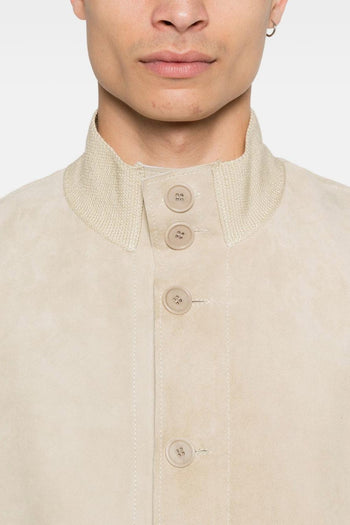 Giubbotto Beige Uomo Montone - 4