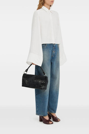 Camicia Bianco Donna Maniche Svasate - 4
