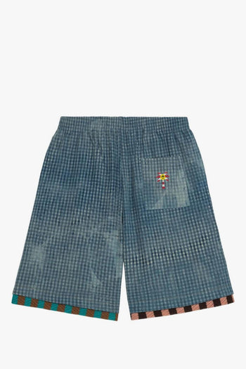 Short Blu Uomo a Quadri - 2