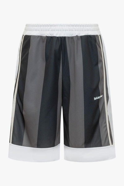 Short Righe Uomo Nero