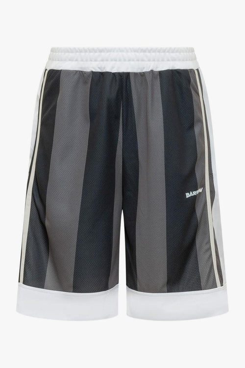 Short Righe Uomo Nero