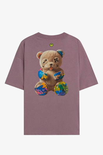 T-shirt Orsetto Uomo Rosa Fumo - 2