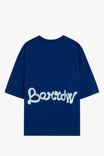 T-shirt Blu Uomo Stampa Orso sul Surf - 2