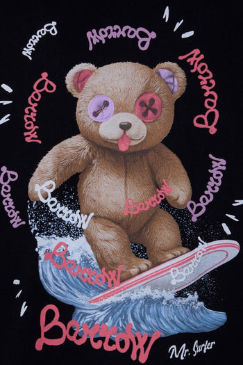 T-shirt Orso Uomo Nero - 2