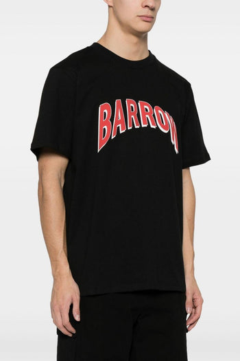T-shirt Nero Uomo Stampa Logo - 3