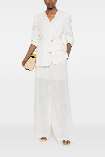 Blazer Bianco Donna - 4