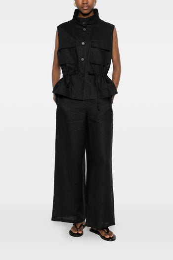 Pantalone Nero Donna - 5