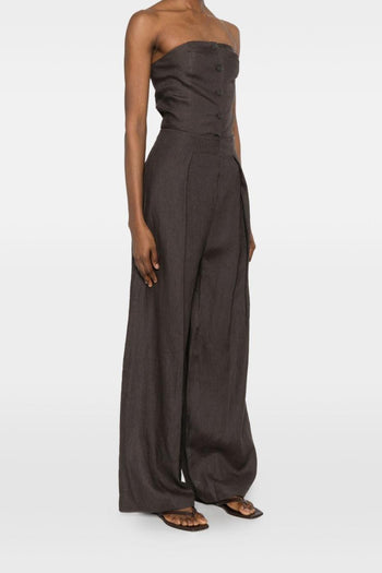 Pantalone Marrone Donna - 4