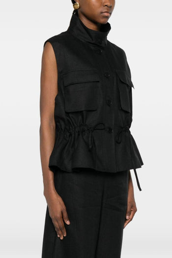 Gilet Nero Donna - 3