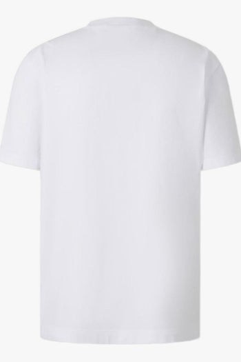 2 T-shirt Bianco Uomo Stampa Logo - 3