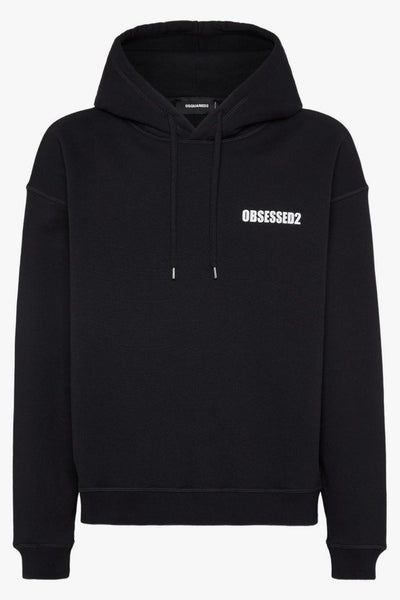 2 Felpa Nero Uomo Obsessed2