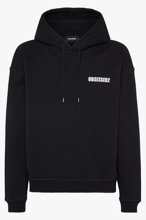 2 Felpa Nero Uomo Obsessed2
