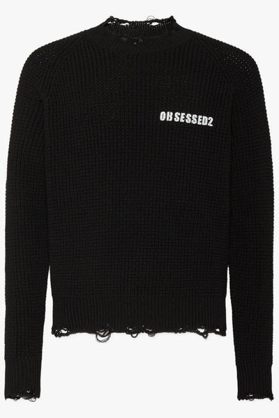 2 Maglia Nero Uomo Effetto Vissuto