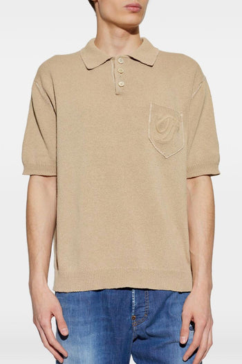 2 Polo Taschino Uomo Beige - 2
