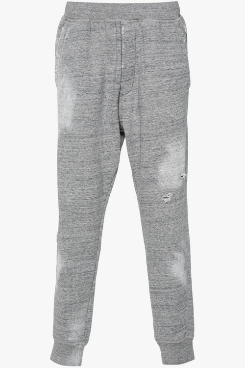 2 Pantalone Grigio Uomo Effetto Vissuto