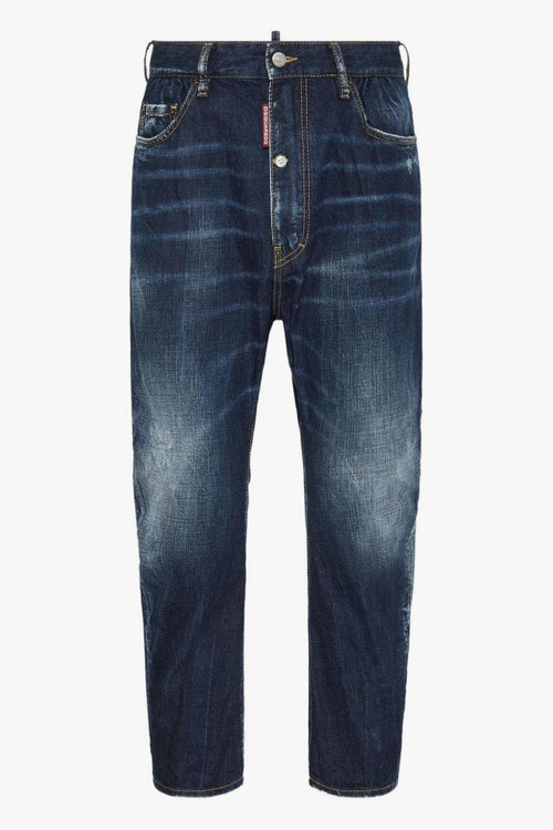 2 Jeans Blu Uomo Gamba Affusolata