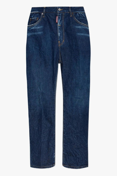 2 Jeans Blu Uomo con Sbaffature